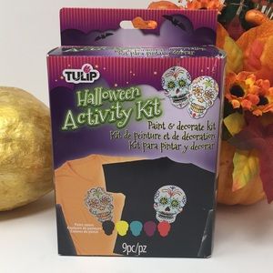 NIB Day of the Dead Halloween Tulip Tee Paint Kit